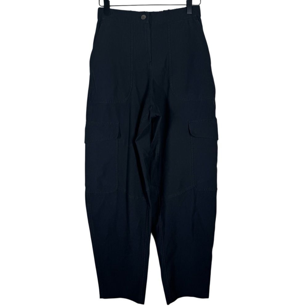 Lululemon Light Utilitech Cargo Pocket High-Rise Pants Black Elastic Waist 24